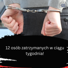 W kilka dni złapali 12 poszukiwanych. Niezwykle intensywne dni nyskiej policji