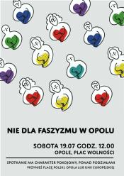 "Nie dla faszyzmu". Spotkanie ponad podziałami