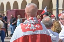 "Stop imigracji" - wiec Konfederacji na opolskim Rynku