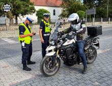 Ponad 100 motocyklistów skontrolowanych w ramach akcji "Bezpieczny Motocyklista"
