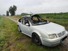 Po pijaku spalił własny samochód - odpowie teraz przed sądem