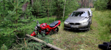 Uprawnień nie posiadał, narkotyki już tak. Pościg za 28-letnim motocyklistą (WIDEO)