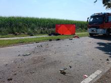 Śmiertelny wypadek w powiecie głubczyckim. Motocyklista zginął na miejscu - droga nieprzejezdna