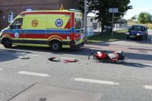 Wypadek w Kluczborku. 16-latka trafiła do szpitala