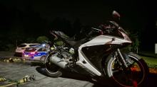 Wjechał do rowu, ale kontynuował podróż. Pijany motocyklista złapany przez Straż Miejską