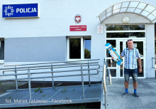 Unikatowa deskorolka znów w rękach właściciela. Udana akcja policji
