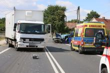 Poważny wypadek na DK94 w Skarbiszowie. Dwie osoby, w tym dziecko, w szpitalu