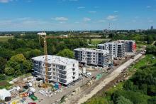 Ulica Wisławy Szymborskiej w budowie. "Wrocławska Bis" nabiera kształtu