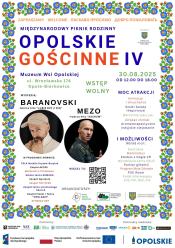 Opolskie Gościnne 2025 - muzyka, kuchnia świata i spotkania kultur w Muzeum Wsi Opolskiej