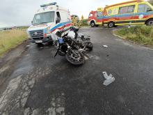 Wypadek na DK41 między Rudziczką a Niemysłowicami