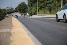 Rozbudowa DW 487 w Oleśnie nabiera tempa: Nowy odcinek ulicy Chopina otwarty dla ruchu