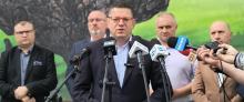 Wiceminister infrastruktury i Wody Polskie wizytowali tereny powodziowe na Opolszczyźnie