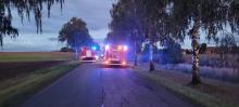 Tragiczny wypadek na trasie Byczyna - Roszkowice. Nie żyje 65-letni rowerzysta
