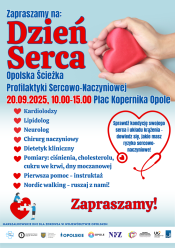 Dzień Serca na Placu Kopernika. Bezpłatne badania dla mieszkańców Opola