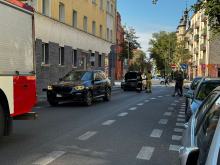 Wypadek na skrzyżowaniu Reymonta i Kościuszki w Opolu