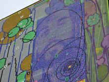 Mural Czesława Niemena na finiszu