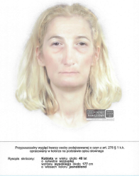 Policja publikuje portret pamięciowy kobiety podejrzewanej o kradzież w Opolu