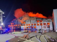 Pożar w Fałkowicach. Na miejscu 26 zastępów straży pożarnej (AKTUALIZACJA)