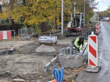 Postępują prace na ulicy Częstochowskiej