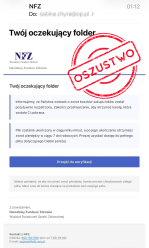 Nowa fala phishingu "na NFZ". Fałszywe e-maile o zwrocie kosztów leków