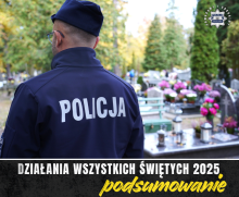 Dwie ofiary śmiertelne - bilans działań "Wszystkich Świętych 2025" na Opolszczyźnie