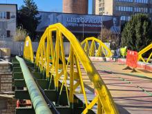 Most Zamkowy w Opolu nabiera kształtów. Trwają kolejne etapy prac