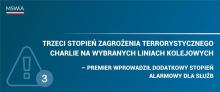 CHARLIE na kolei. Premier podnosi stopień alarmowy - służby w gotowości