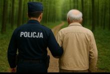Dzięki pomocy policjantów zdezorientowany 66-latek wrócił do domu