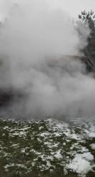 Pożar kotłowni w budynku jednorodzinnym w Suchej