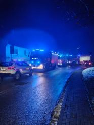 Pożar mieszkania w Otmuchowie. Wewnątrz znaleziono ciało mężczyzny