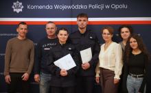 36 nowych policjantów złożyło ślubowanie w Komendzie Wojewódzkiej Policji w Opolu