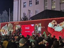 Świąteczna trasa Coca-Coli przyciąga tłumy w Opolu
