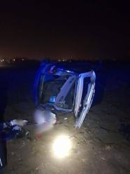 Dachowanie samochodu w Strzelcach Opolskich. Kierująca trafiła do szpitala