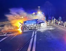 Sześć ofiar śmiertelnych w wypadku na DK39 w Zielęcicach. Droga zablokowana