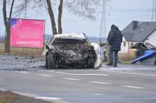 Sześć ofiar śmiertelnych w wypadku na DK39 w Zielęcicach. Droga zablokowana