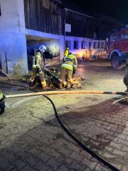 Pożar piwnicy w budynku mieszkalnym w Witosławicach