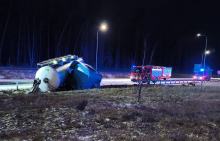 Zdarzenie drogowe na DK40. Obwodnica Kędzierzyna-Koźla w kierunku Ujazdu zablokowana