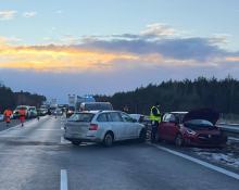 Wypadek na A4 między węzłami Opole Południe i Opole Zachód. Są utrudnienia AKTUALIZACJA 