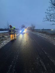 Rowerzystka potrącona na drodze między Bielicami a Malerzowicami Wielkimi