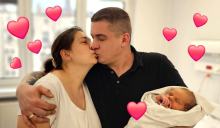 Walentynki na oddziale neonatologicznym. Szpital pokazał rodzinne chwile