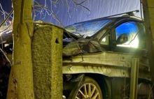 Pijany kierowca z dożywotnim zakazem spowodował kolizję w Byczynie