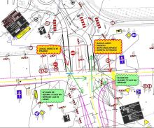 Zmiany na węźle obwodnicy północnej. Nowa organizacja ruchu przy Partyzanckiej