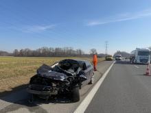Wypadek na A4 pod Opolem. Na miejscu lądował śmigłowiec LPR