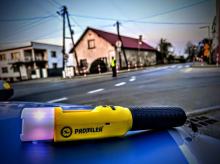 Pijany rowerzysta leżał na jezdni i częściowo blokował ruch