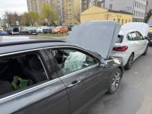 Wypadek na ul. Wrocławskiej w Opolu. Zderzenie dwóch aut