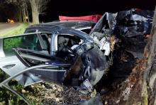 Tragiczny wypadek przed świętami  na drodze między Solcem a Białą