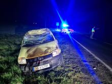 Dachowanie na DK94 w Łosiowie. 19-latka pod wpływem alkoholu