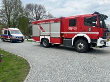 Nagłe zatrzymanie krążenia w Wysokiej. Strażak uratował życie