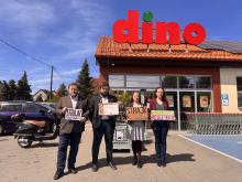 Protest pracowników Dino. Akcja także w Łosiowie
