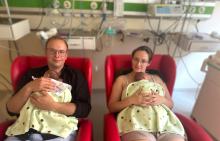 Wyjątkowe bliźniaczki przyszły na świat w Klinicznym Centrum